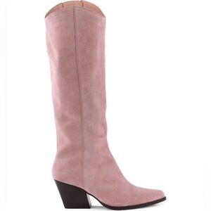 Seychelles Begging You Pointed Toe Boot in Blush (7.5)
